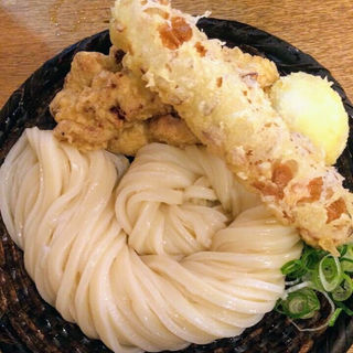 かしわ天ざる(慎)