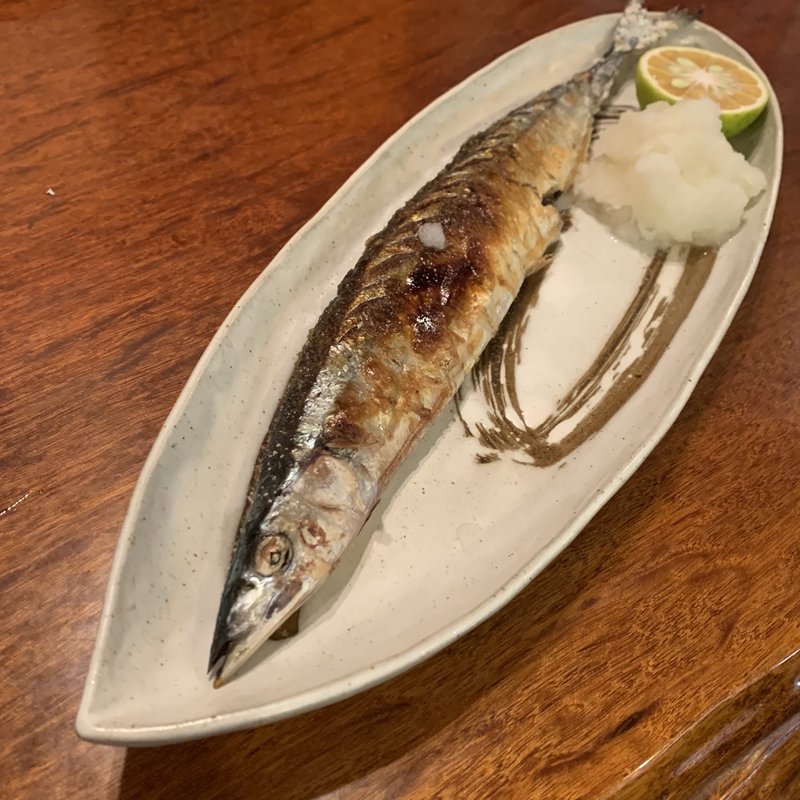 さんまの塩焼き(亀甲（かめや）)