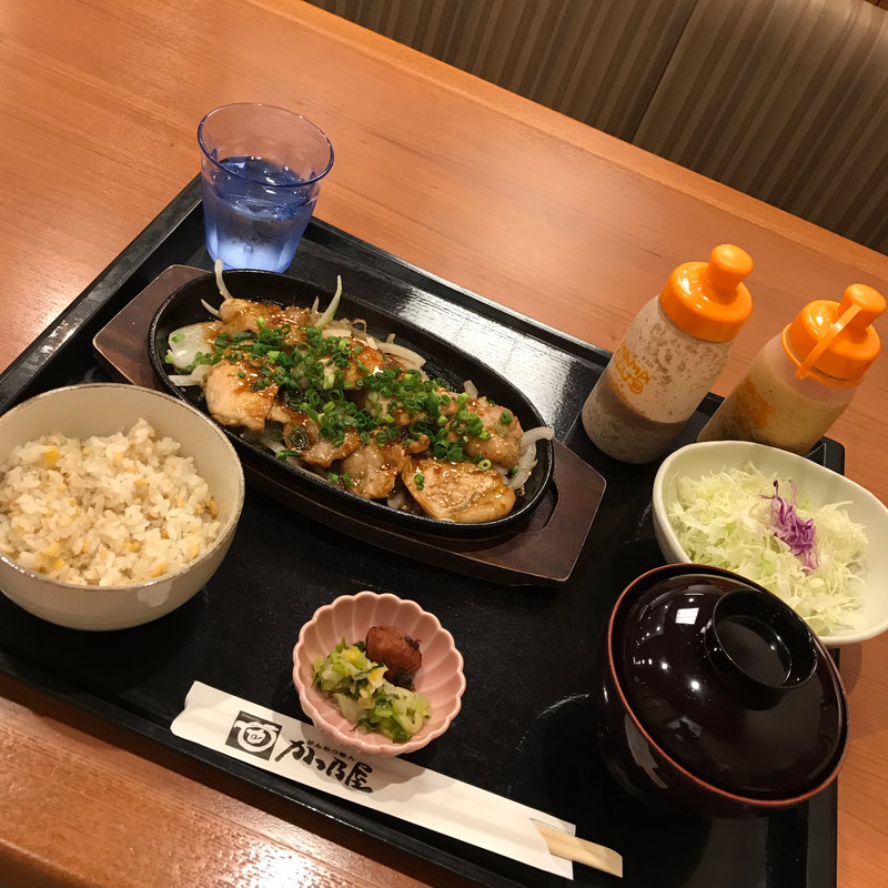 あぐー焼肉定食(かつ乃屋 那覇メインプレイス店  )