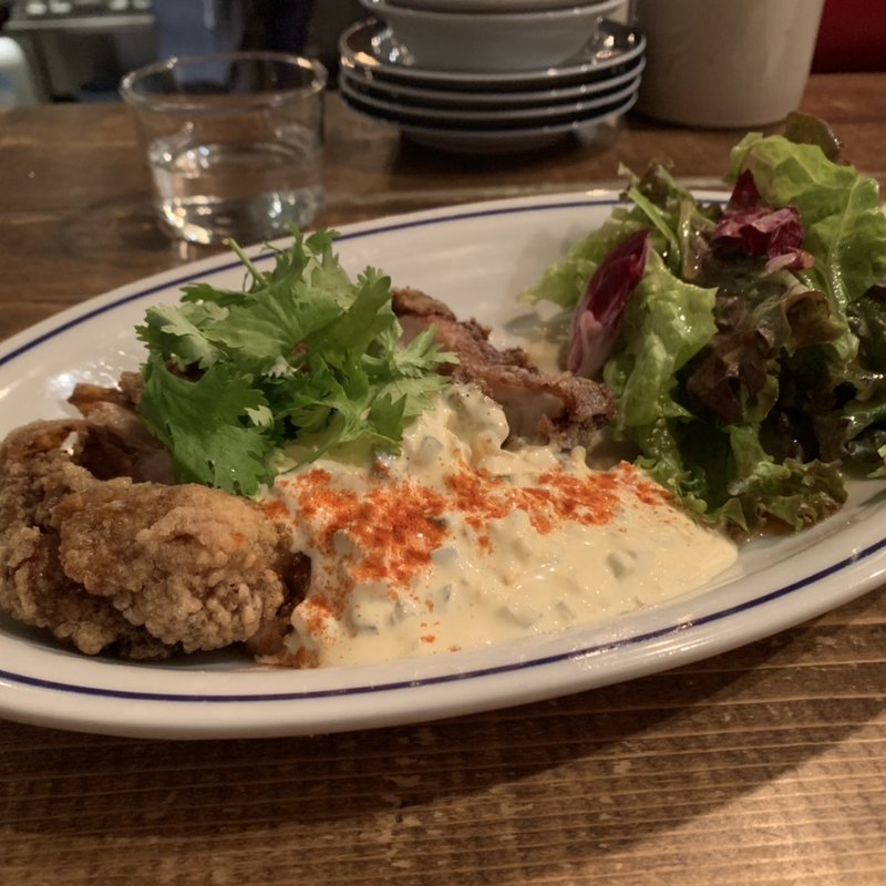 エスニックチキン南蛮(メヌード 中目黒)