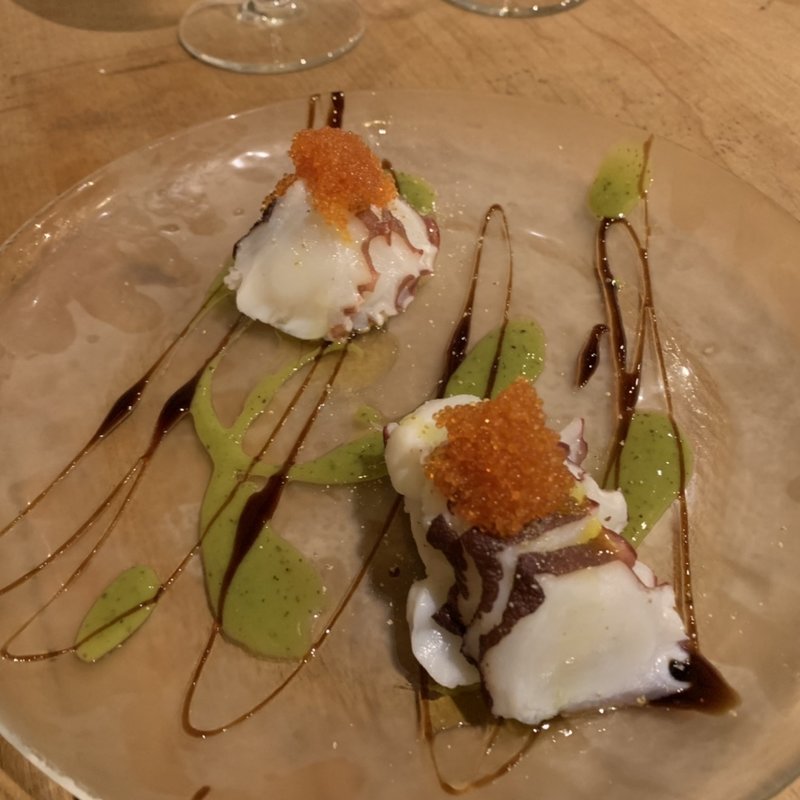 タコのカルパッチョ(カタルキッチン)