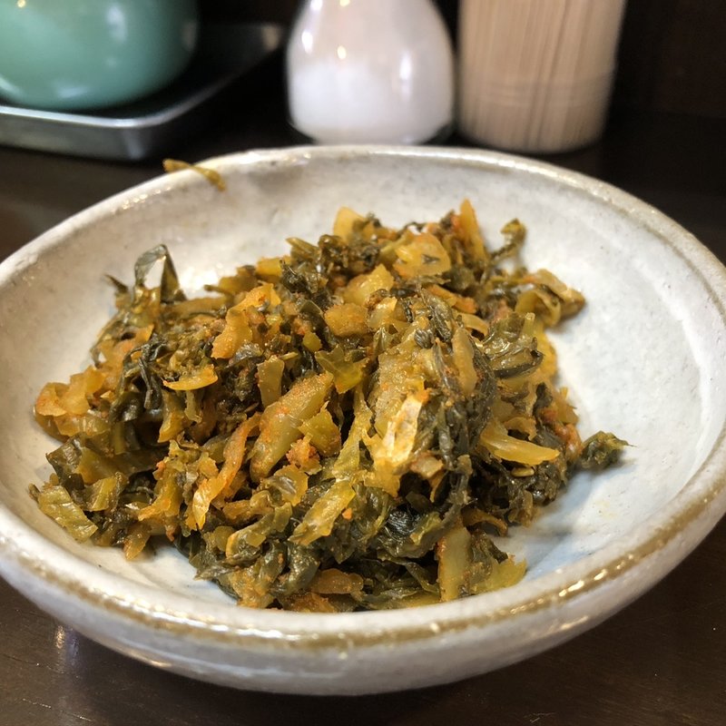 辛子高菜(がんこもんラーメン 古賀インター入り口店 )