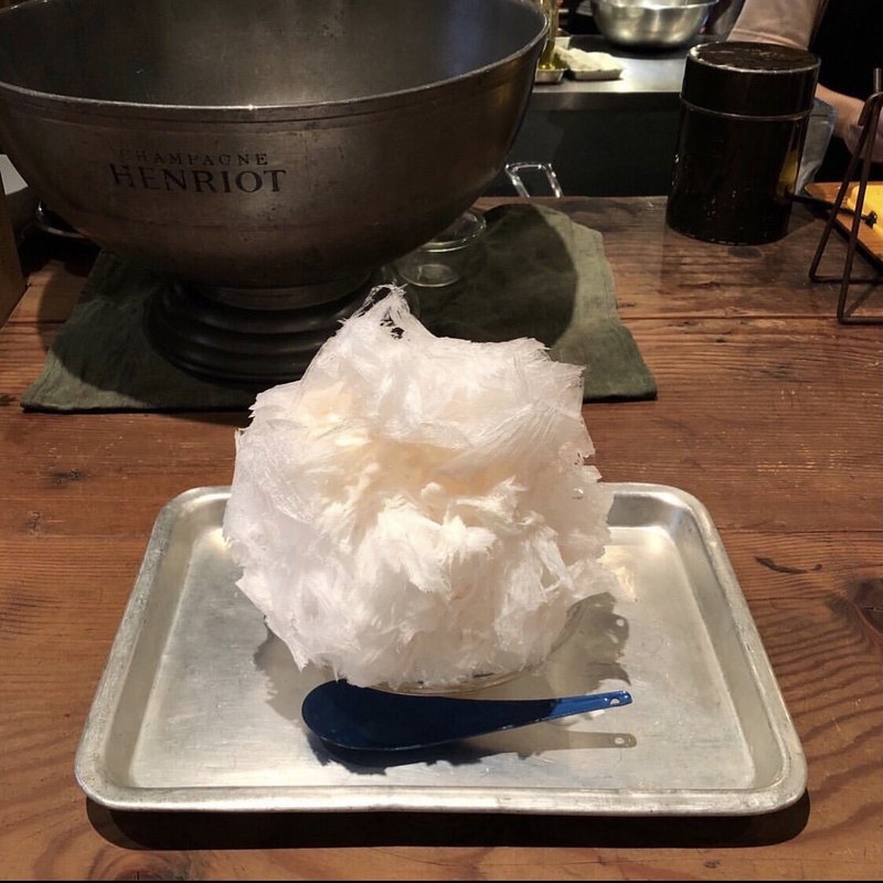 白桃ミルクのかき氷(mimet（ミメ）)