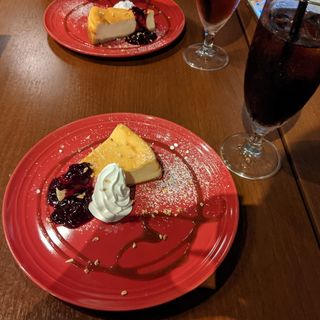 ベイクドチーズケーキ(kawara cafe & Dining Forward)