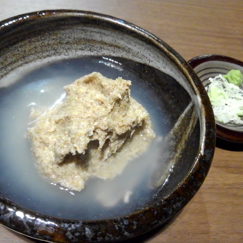 そばがき(信州そばきり みよ田 虎ノ門ヒルズ店)