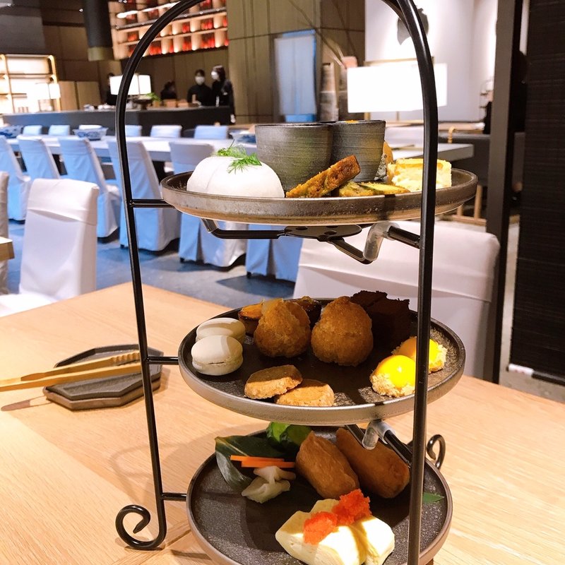 アフタヌーンティー(現代里山料理　zen house )