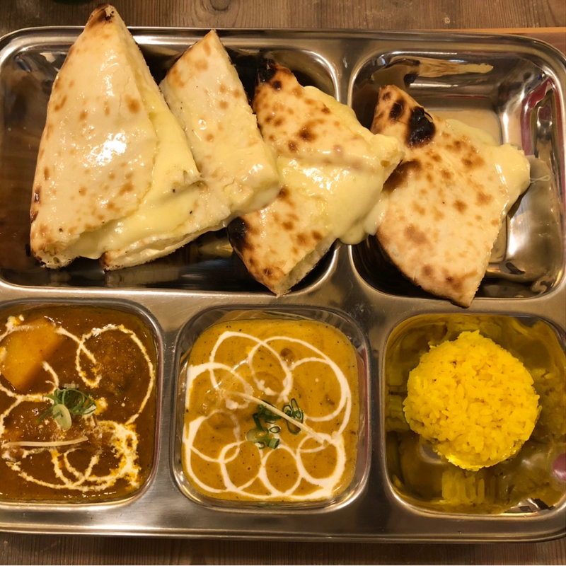 チーズナンセット(Asian Kitchen PAR)