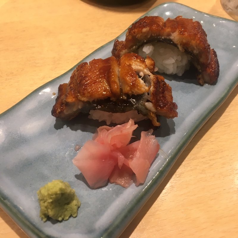 うなぎ握り寿し(旬和食 とり井)