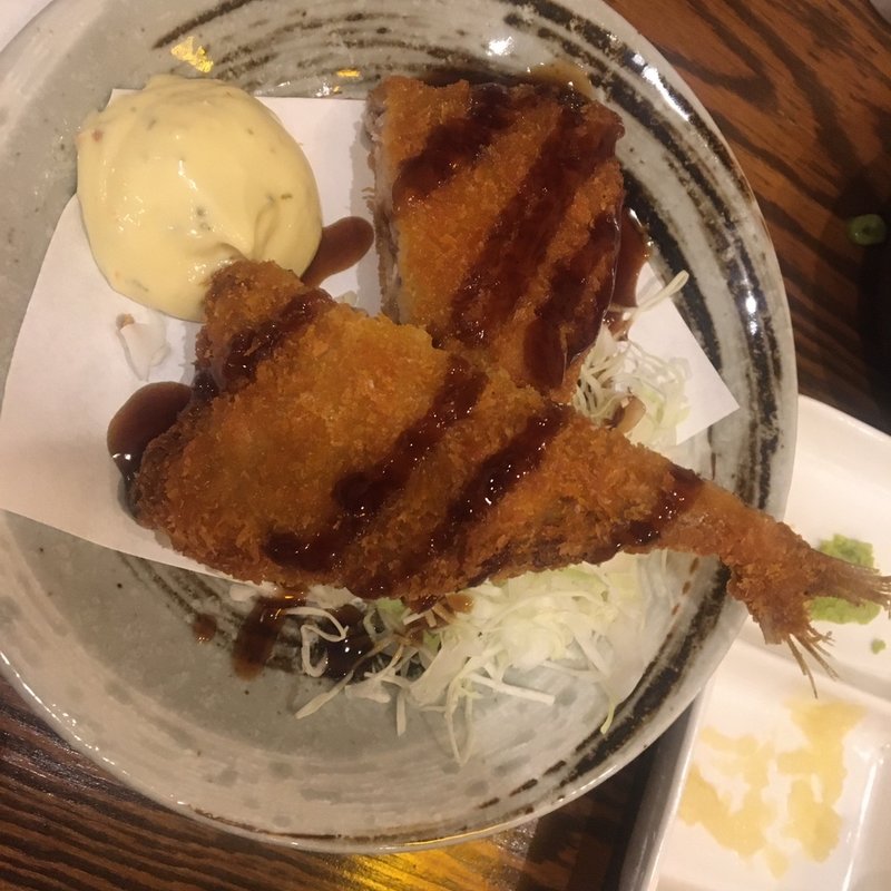 アジフライ(大衆馬肉酒場 馬王 堺筋本町店)