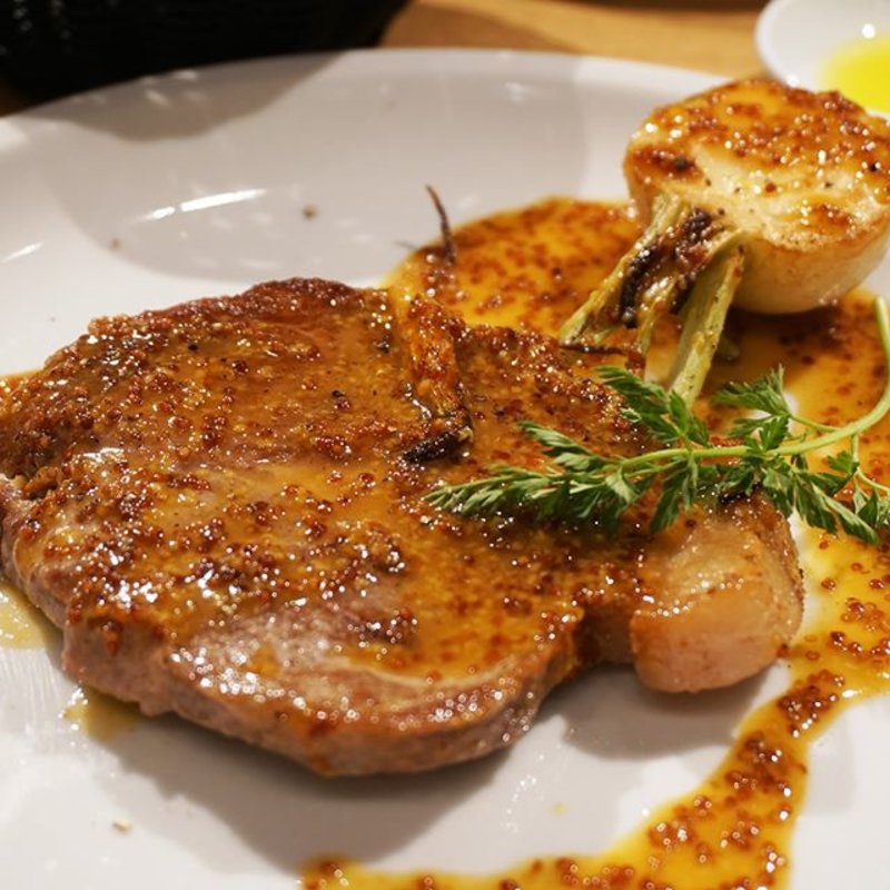 糸島豚のロースト ハニーマスタードソース(DEAN & DELUCA 福岡)