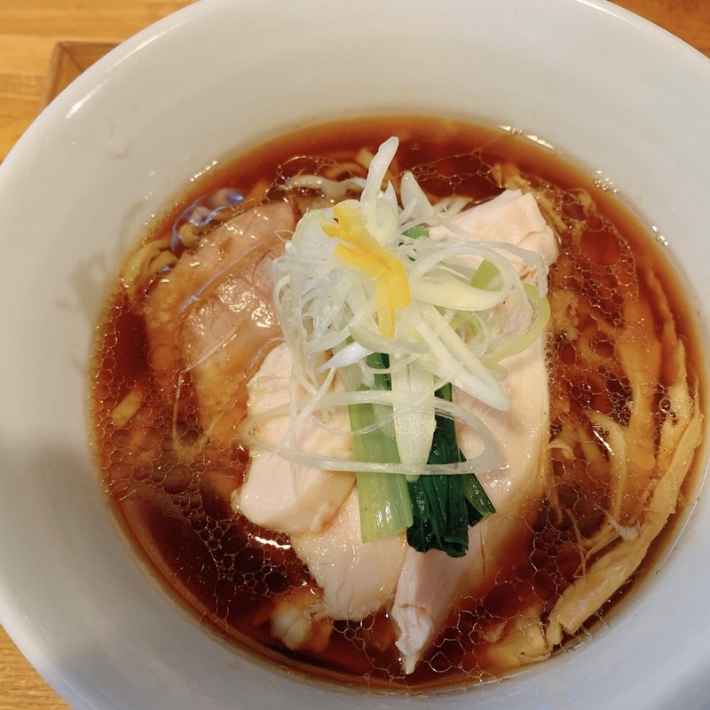 チャーシュー醤油そば(中華そば はざま)