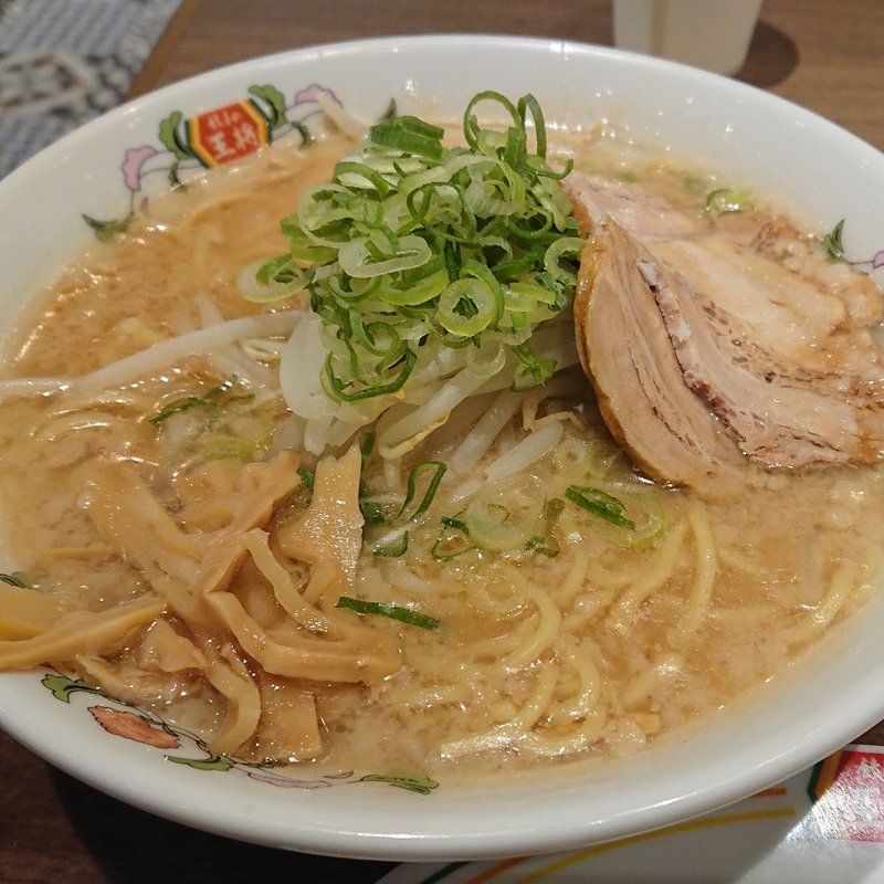 餃子の王将ラーメン (醤油豚骨ベース)(餃子の王将 モザイクモール港北店)