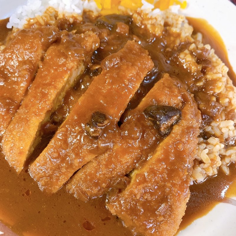 カツカレー(金比羅うどん 佐賀支店 （こんぴらうどん）)