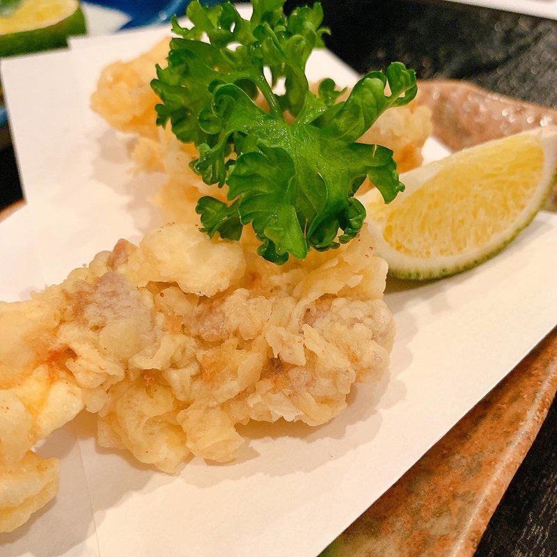 ハブの天婦羅(奄美郷土料理 群倉 （アマミキョウドリョウリ ボレグラ）)