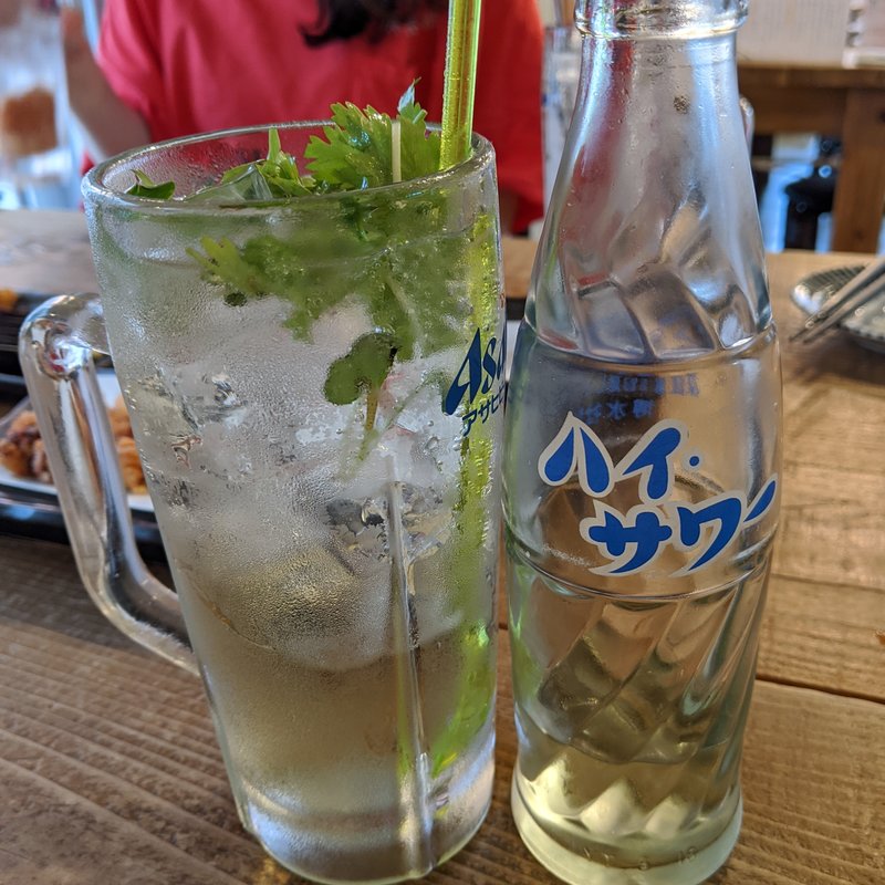 パクチーレモンサワー(左利き)