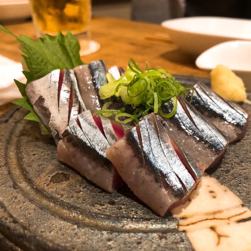 秋刀魚の刺身(魚店 きなり)