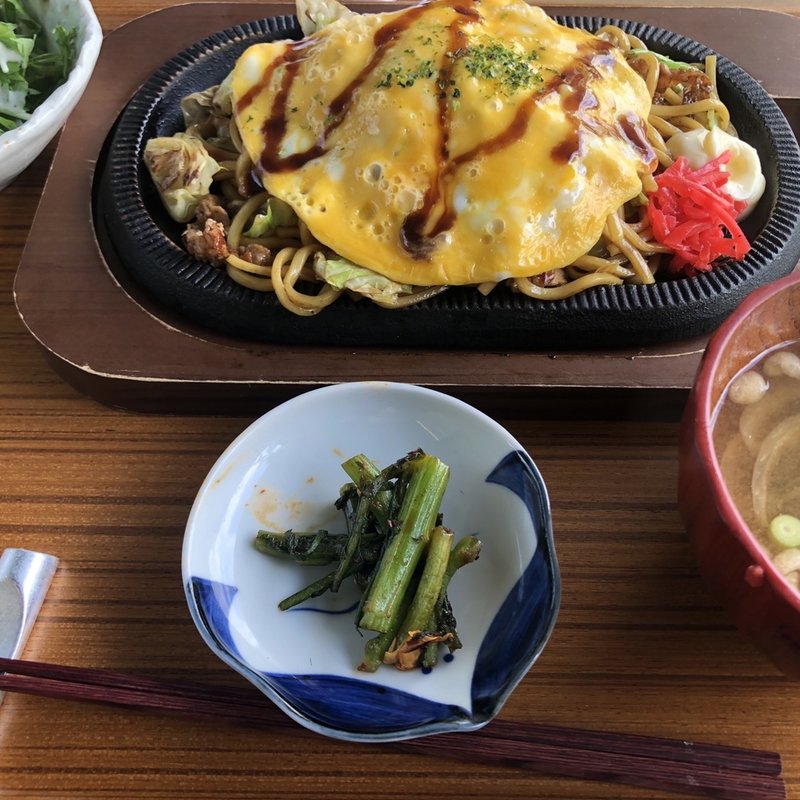 豚卵焼きそば(OSAKAきっちん。)