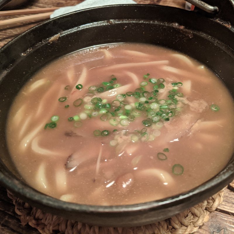 カレーうどん(山形料理と地酒 まら)