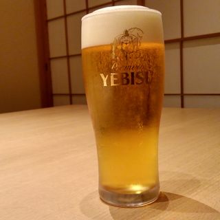 生ビール　エビス(かんだやぶそば )