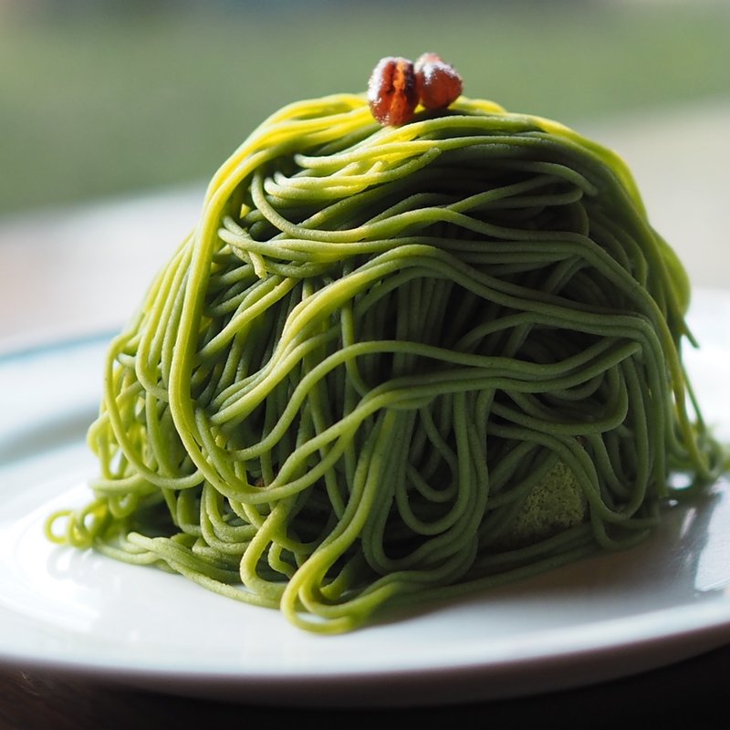 抹茶モンブランセット(蔵人珈琲 珈蔵 箕面店)