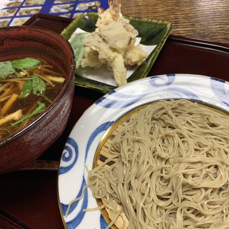 天ぷら つけそば(古拙)