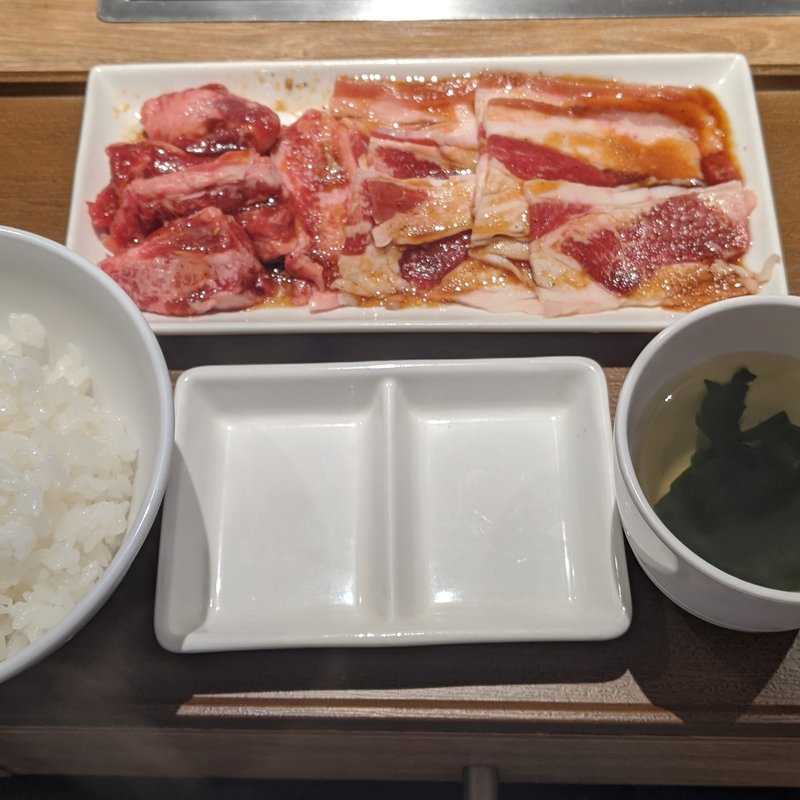 匠カルビ＆バラカルビセット(焼肉ライク 川崎店)