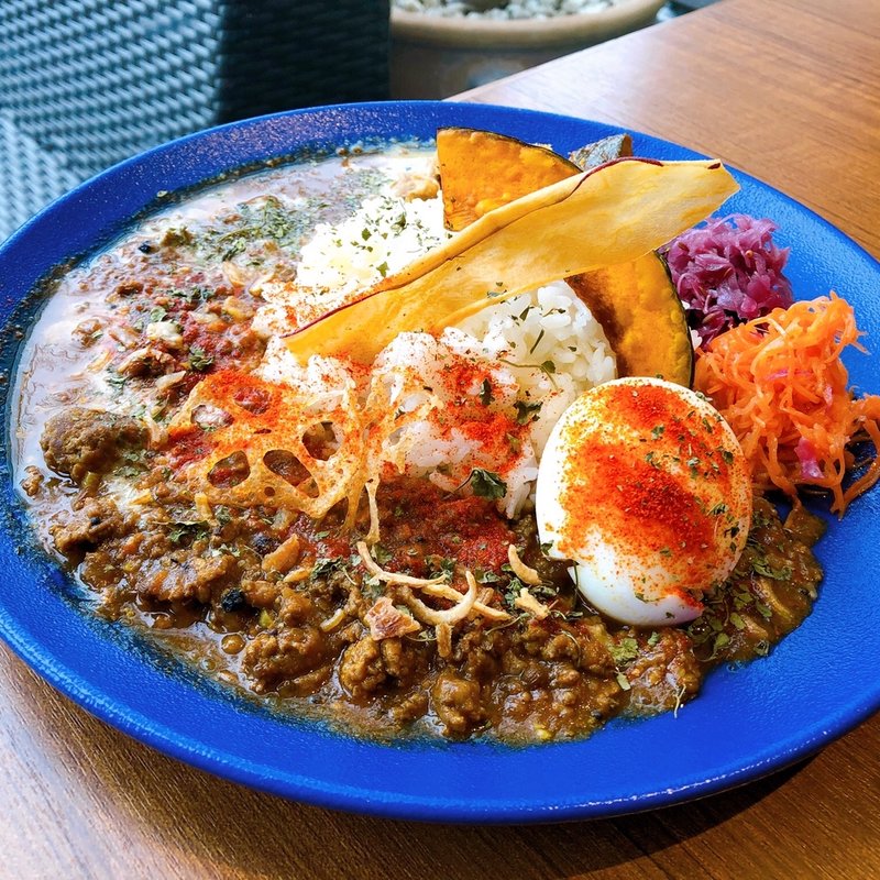 スパイスキーマカレー(堀江 リバーカフェ  （RIVER CAFE）)