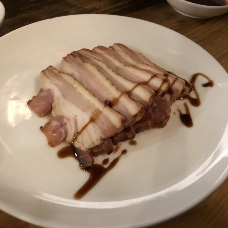 オーブンで焼いたチャーシュー(港式餃子舗　福福 （ふくふく）)