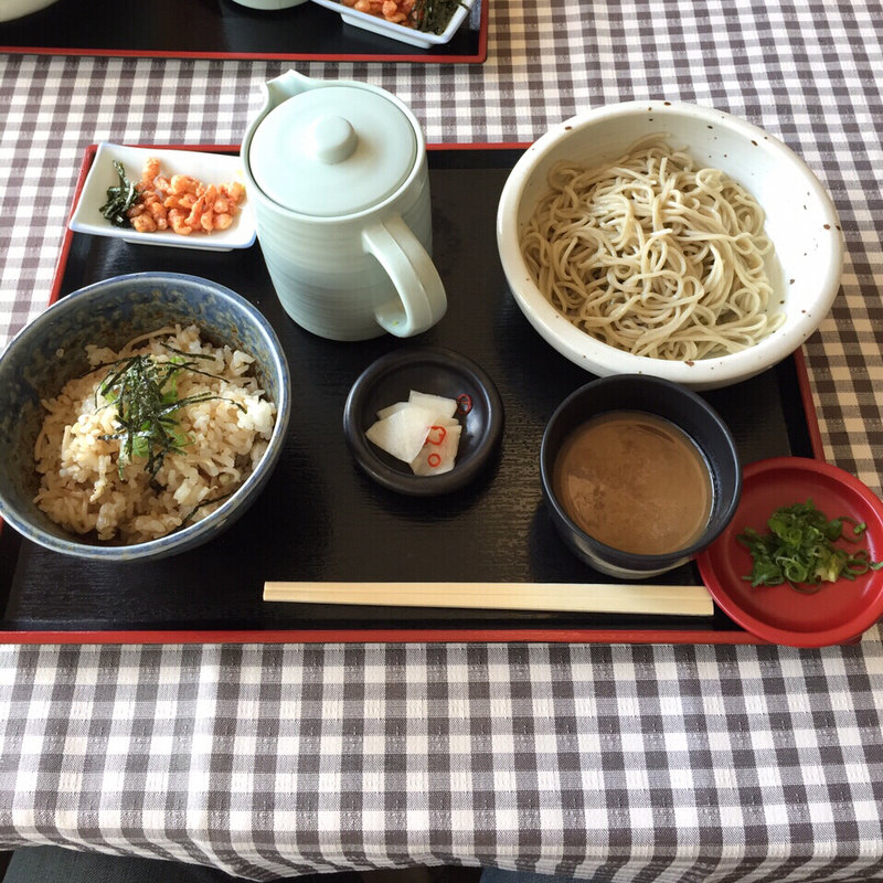 瑞穂蕎麦定食(咲家 つる丸 （さくや つるまる）)
