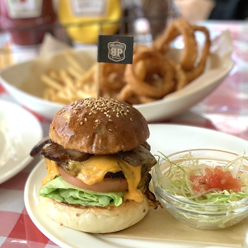 ベーコンチーズバーガー(BBQ＆Burger BP)