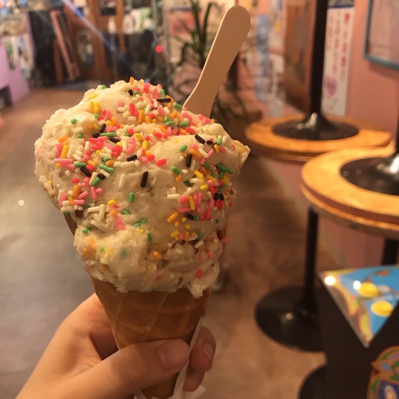 アイスクリーム　ドリンクセットメニュー(プレンティーズ)