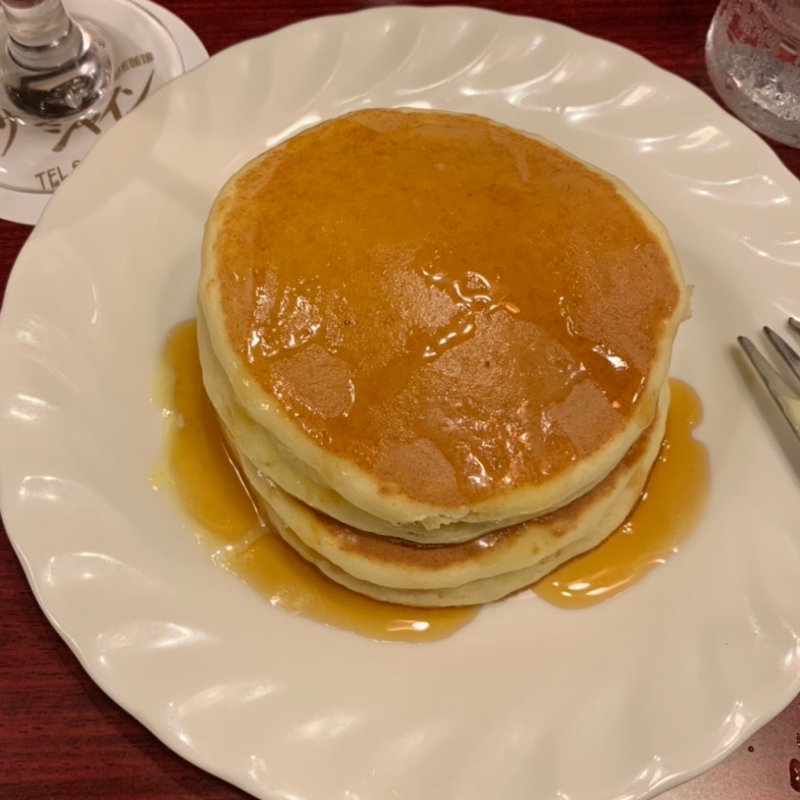 ホットケーキセット(喫茶サンシャイン)