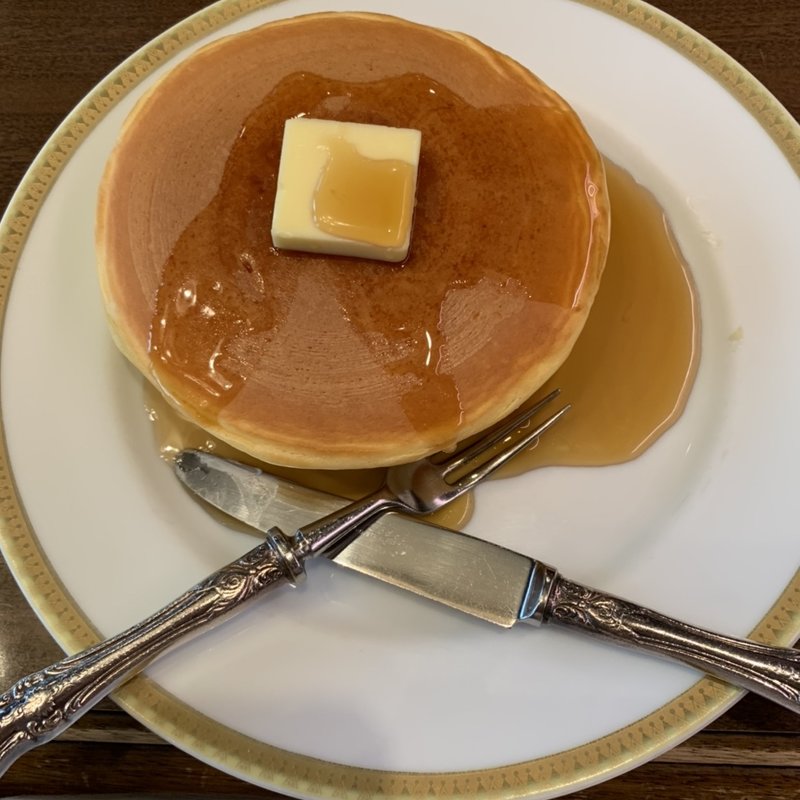 特製ホットケーキ(丸福珈琲店 千日前本店)