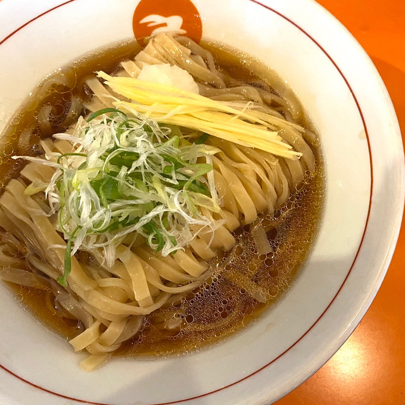 冷たいしゃっこい平麺D(中華そば うさぎ )