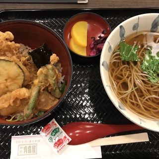 ミニ天丼セット(有喜屋 京都桂川店 （ウキヤ）)