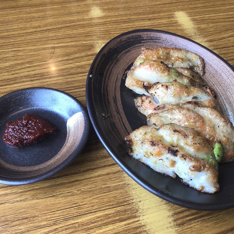 九州麦味噌炙りさつま揚げ(麺場 彰膳 春日本店)