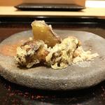 松茸天ぷら(鮨 鯛之鯛)