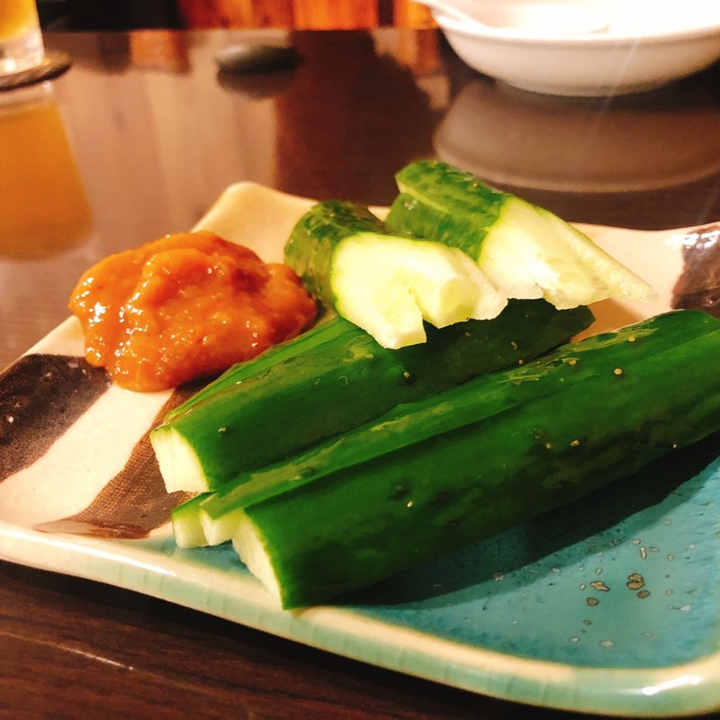 柚子味噌きゅうり(きわだち)