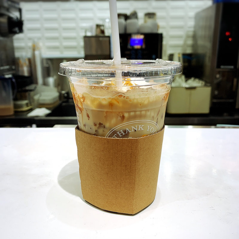 アイス沖縄黒糖ラテ(ドトールコーヒーショップ 御茶ノ水北店)