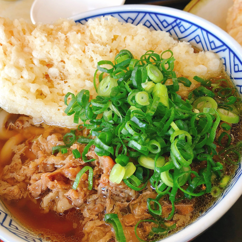 肉天うどん(どんどん 小郡店 )