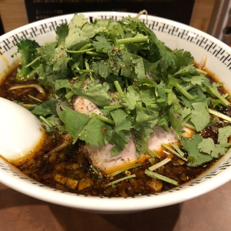 スパイスパクチーラーメン(卍力 秋葉原店)