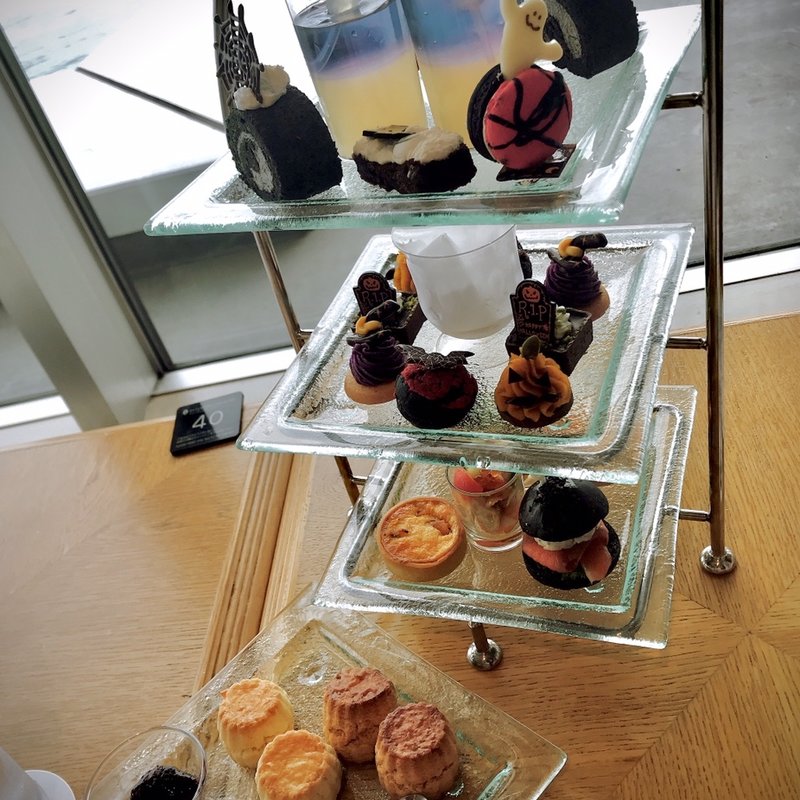 季節のアフタヌーンティーセット(マリンブルー （Marine Blue）)