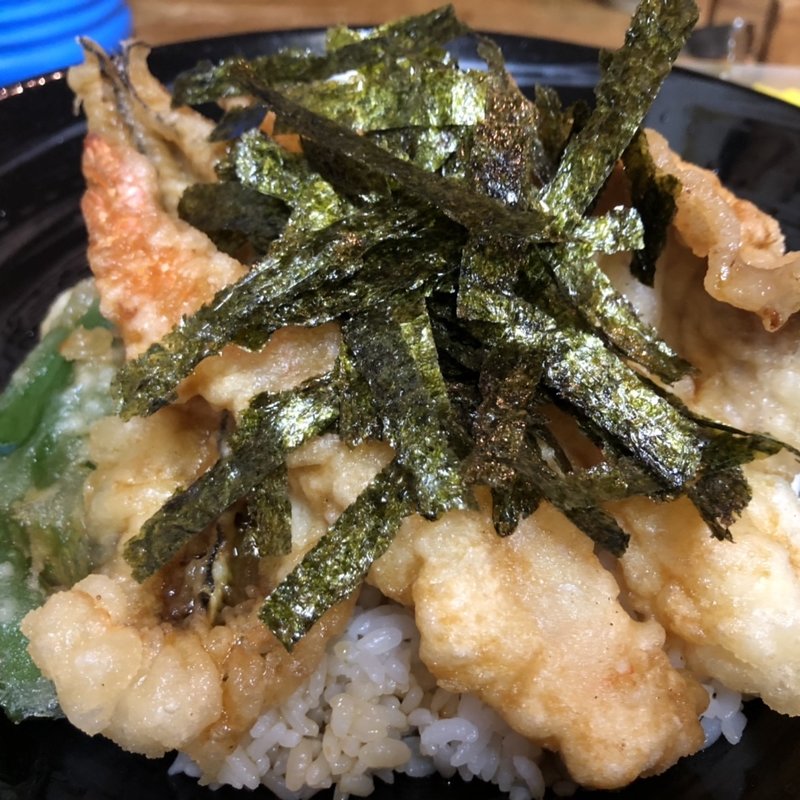 えび穴子天丼(谷町 一味禅)
