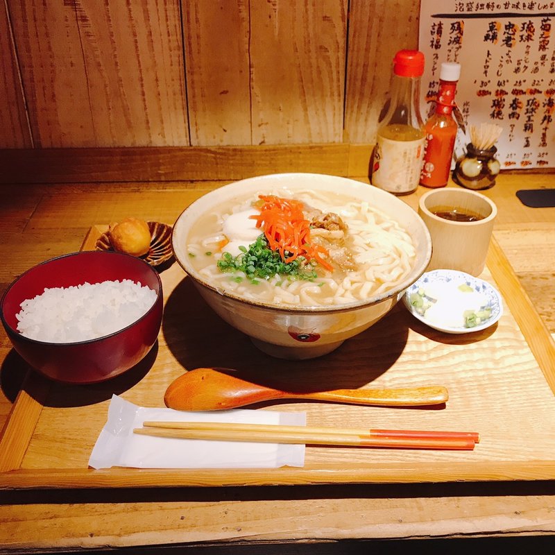 ソーキそば(島ごはん )