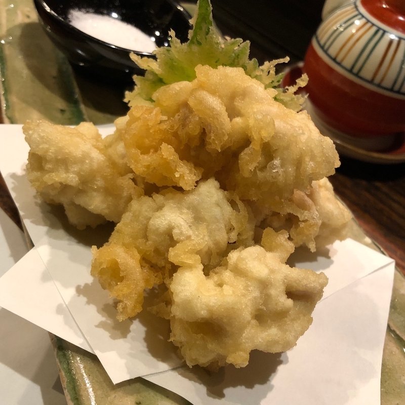 白子の天ぷら(くろ屋 （くろや）)