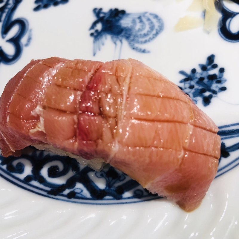 中トロ(天然本まぐろ　ありそ鮨し)