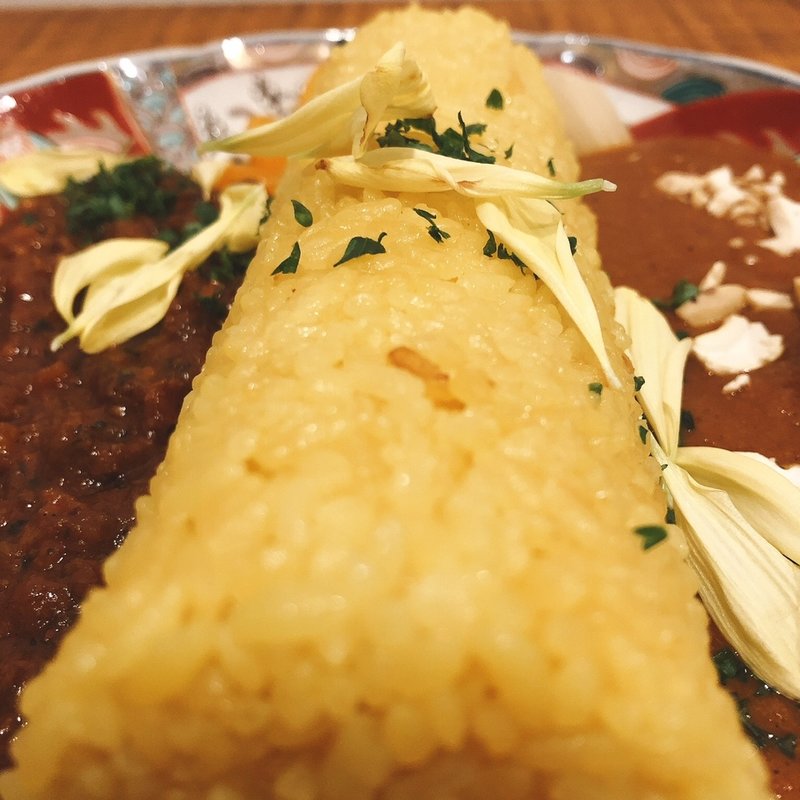 あいがけカレー(カカカカリィ)