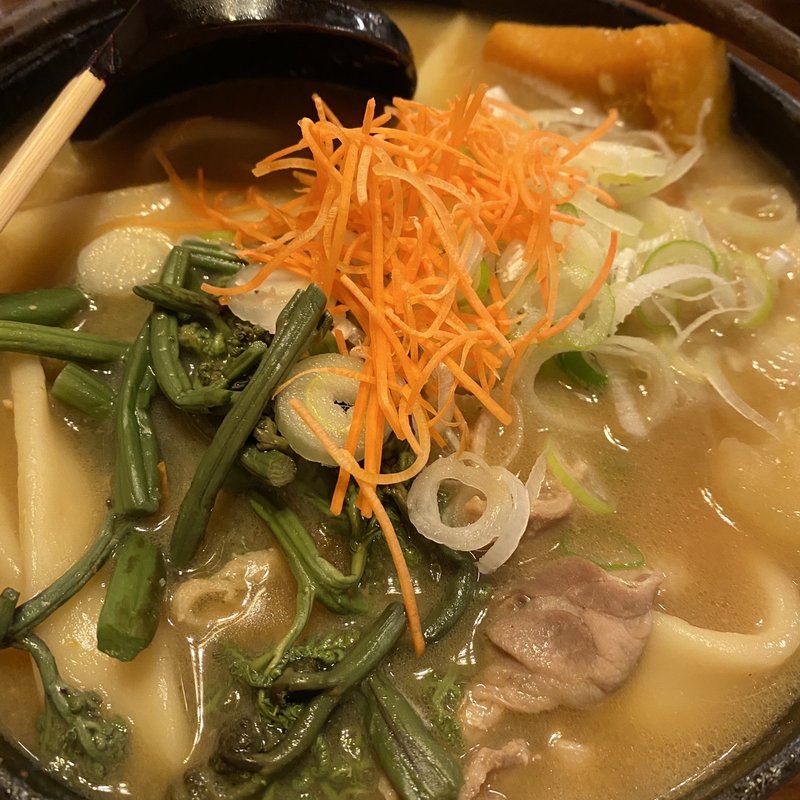 鴨肉ほうとう(山梨ほうとう 小作 河口湖店)