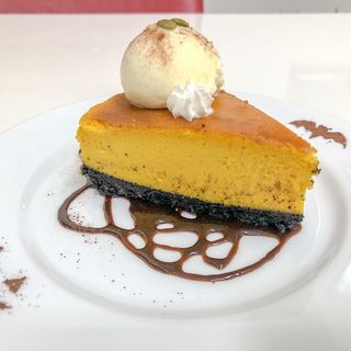 かぼちゃのチーズケーキ(ラーメン専科 竹末食堂)