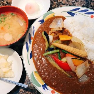 野菜カレー(カレー＆そば ミンガス)